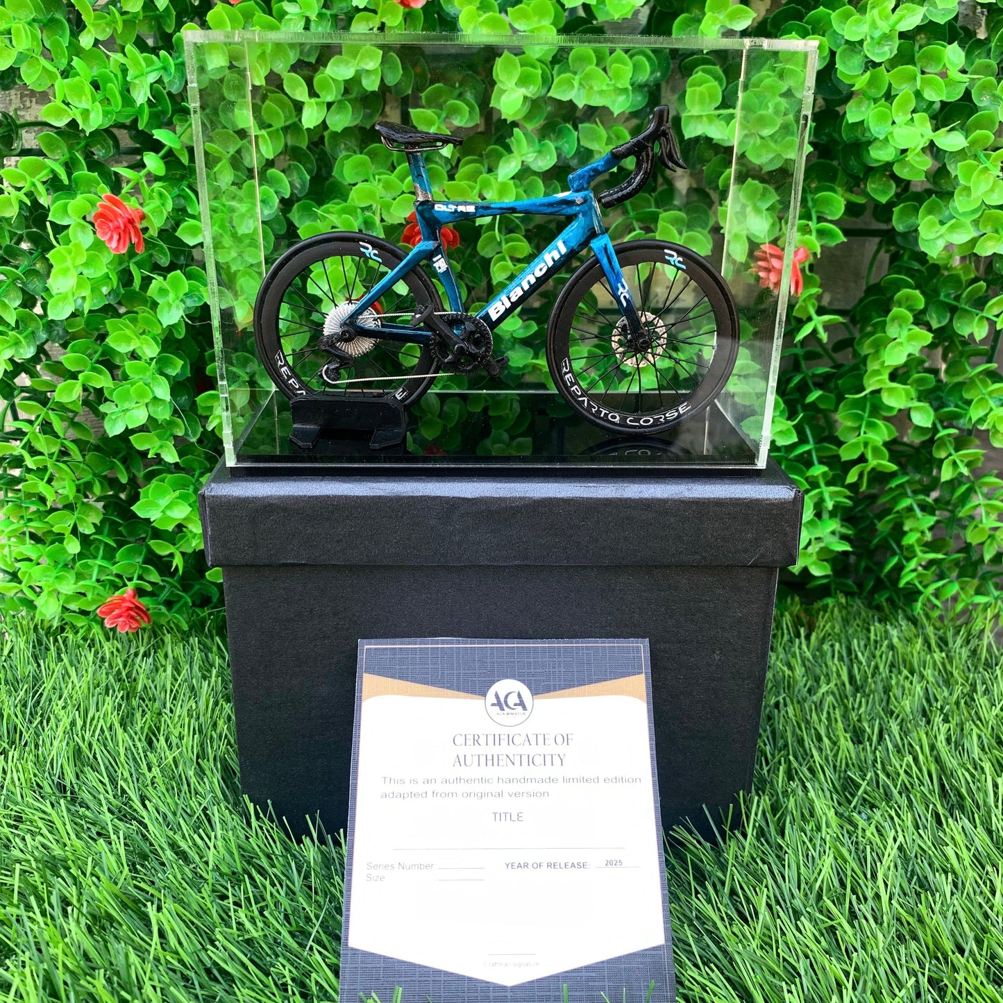 BIANCHI OLTRE RC - Handmade Miniature Bicycle