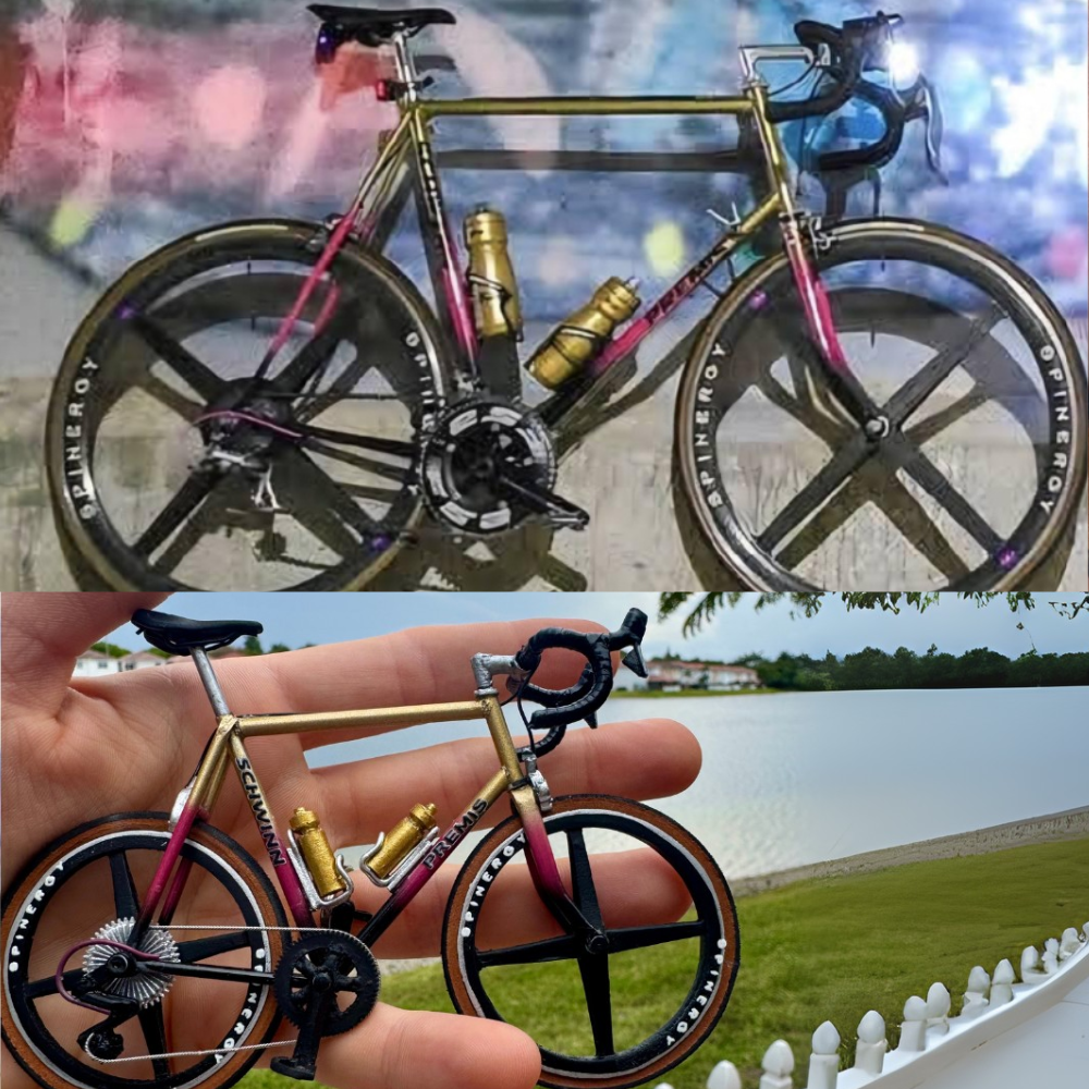 CUSTOM BICYCLE - Miniature Replica of Your Bike