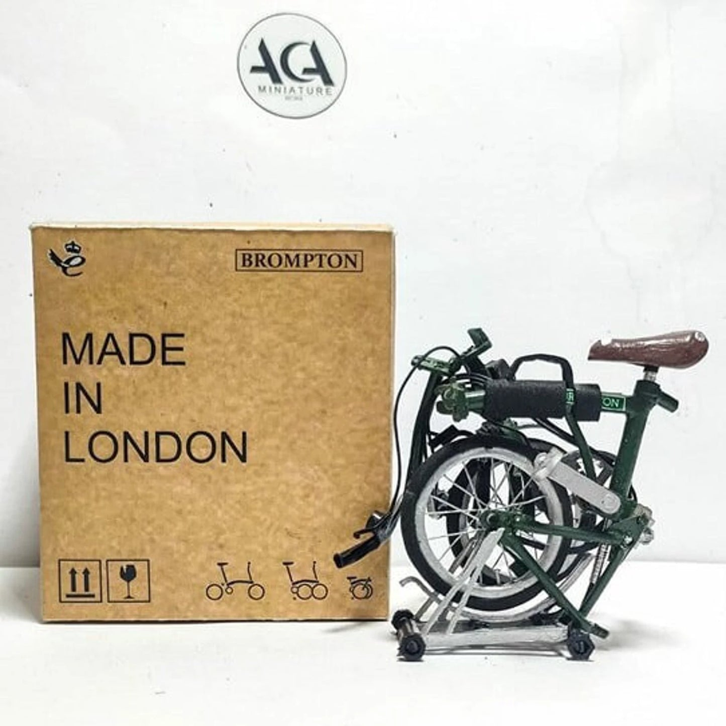 CUSTOM BROMPTON - Handmade Miniature Brompton Folding Bicycle