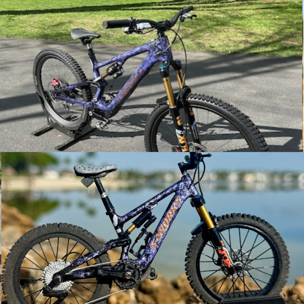 CUSTOM BICYCLE - Miniature Replica of Your Bike