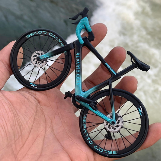 BIANCHI SPECIALISSIMA - Handmade Miniature Bicycle