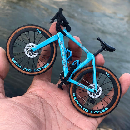 BIANCHI REPARTO CORSE - Handmade Miniature Bicycle