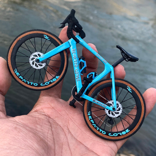 BIANCHI REPARTO CORSE - Handmade Miniature Bicycle
