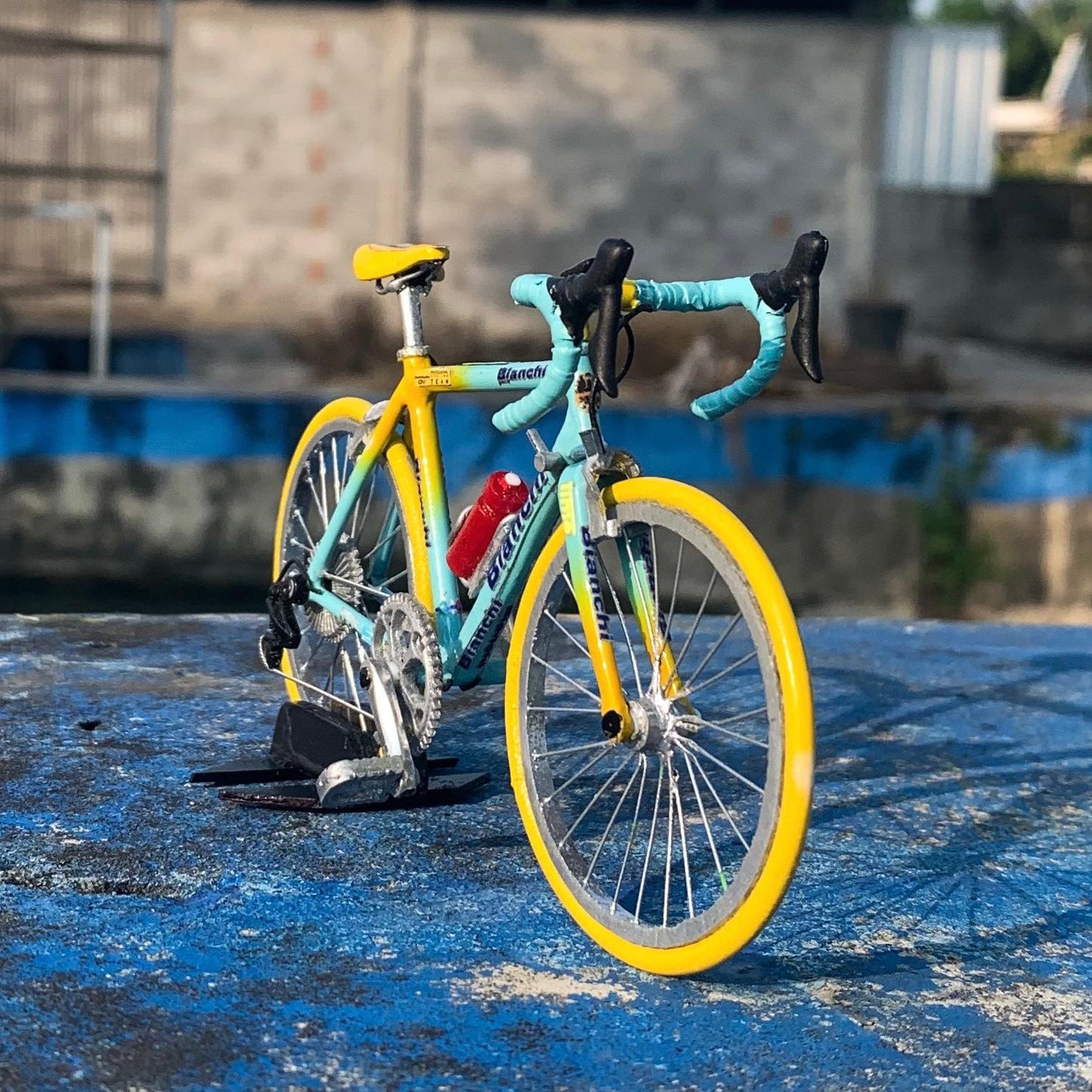 BIANCHI PATANI - Handmade Miniature Bicycle