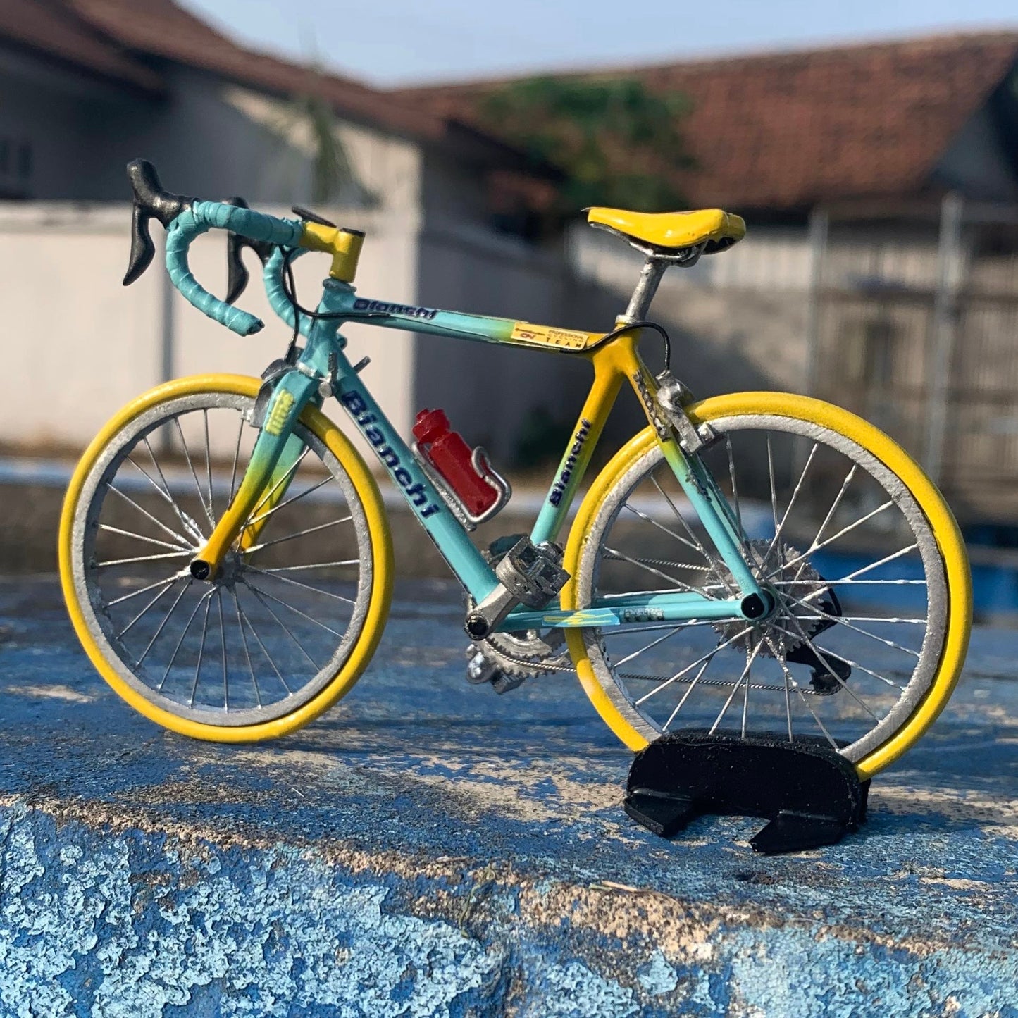 BIANCHI PATANI - Handmade Miniature Bicycle