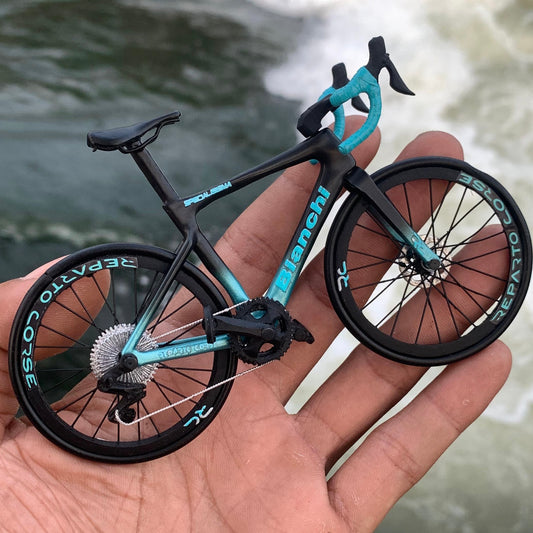 BIANCHI SPECIALISSIMA - Handmade Miniature Bicycle