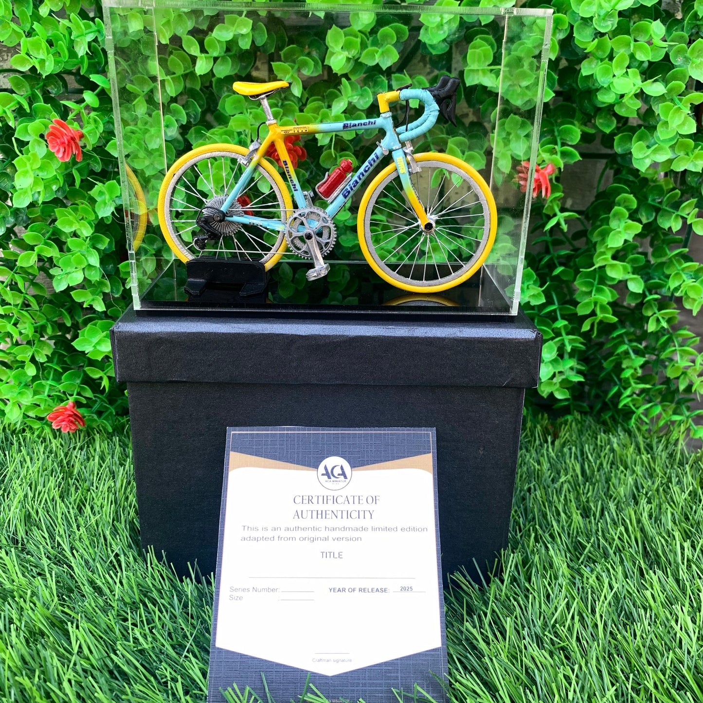 BIANCHI PATANI - Handmade Miniature Bicycle