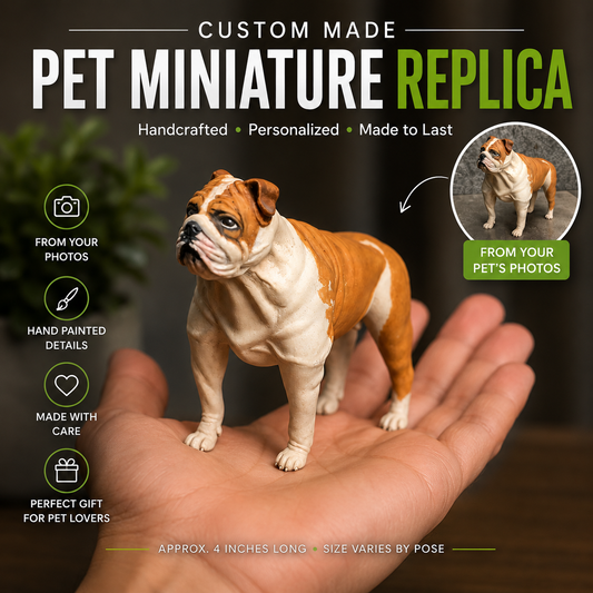 Custom Miniature Pet Replica