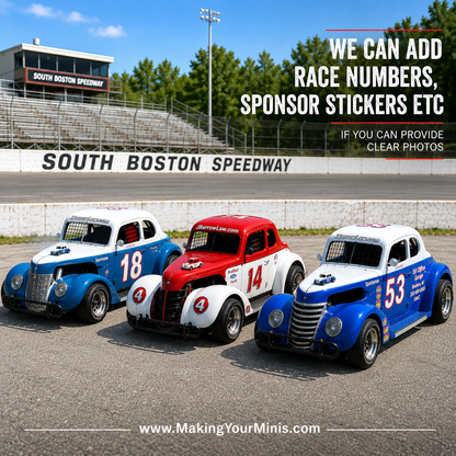 Custom Miniature RaceCar Replica