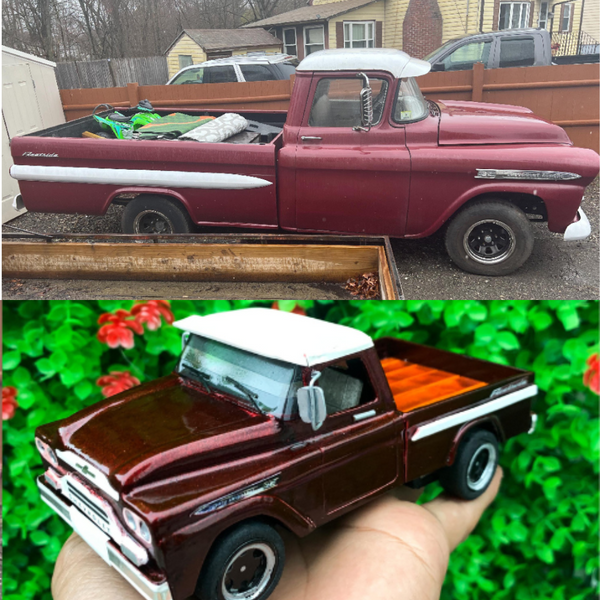CUSTOM MADE - Miniature Replica of YOUR Car 1:24 – Making Your Minis