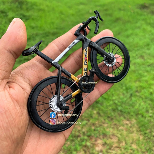 Miniature Handmade Merak De Rosa Bike